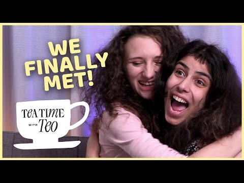 WE FINALLY MET! feat. Chloe Hatch | Tea Time with Teo | EP.1 | Part 1