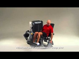Matrix Fitness Ultra Leg Extension Setup & Movements Mt9vLhDYlfw