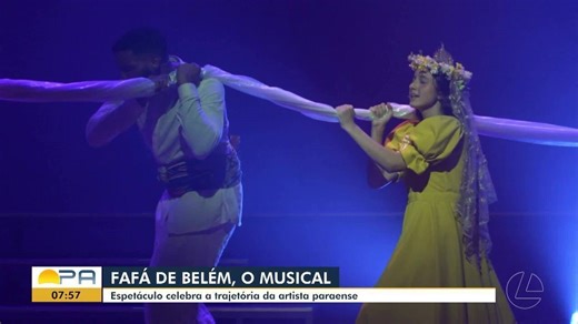 Espetáculo musical celebra trajetória de Fafa de Belém