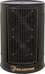 Big Ass Fans Cool-Space 200 Portable Evaporative Cooler, High Velocity, Dual 10 Inch Diameter Fans, Indoor or Outdoor Use, Continuous or Fillable (8 Gallon Capacity), Variable Speed