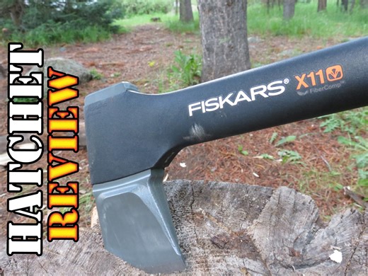 The monster Fiskars X11 splitting axe put to work