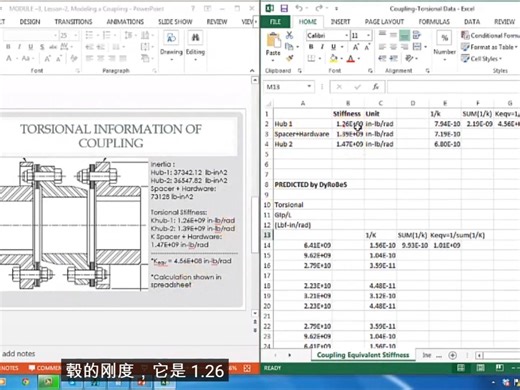 dyrobes 联轴器建模教程分享（转子动力学）
