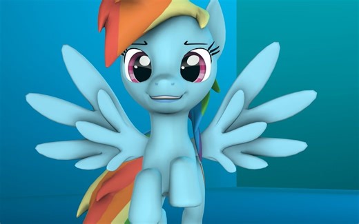 MLP动画 ——Rainbow dance 2 [SFM] [SFM PONIES]