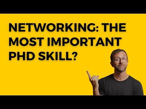 Networking tips for PhD students