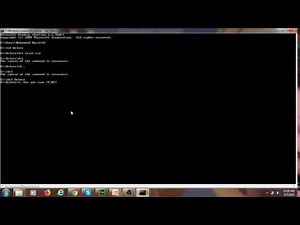 How To Delete A Folder or File in CMD (Command Prompt)