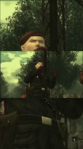 Snake meets Major Ocelot for the first time (Revolver Ocelot) Metal Gear Solid 3 Snake Eater