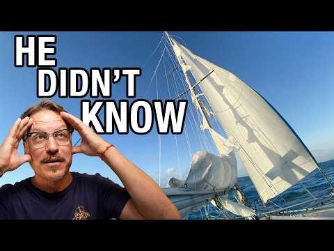 The True Story of How He Almost DIED on his First Sail...