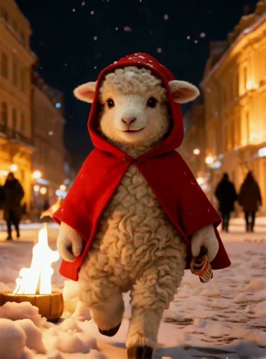 Cats, Dogs & a Baby Deer Walking a Christmas Runway! TOO Cute! 🎄