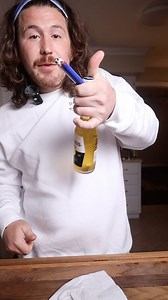 How to open a beer with almost anything. “Dinner Under the Influence” is a mess, but i have a wealth of hot degen tips for ya’ll. Some of favorite beer openers are: lighters, forks, spoons, my wallet, a book, a remote control, the top of another bottle of beer, and - a crowd pleaser - a single piece of paper. ALSO: daddy likes it boozy crewnecks are now available at @trendtaco.ig . Go get yours! #lifehacks #bottleopener #bottleopeners #saturday #saturdayvibes #ufc #recipeshare #cookingvideos #co