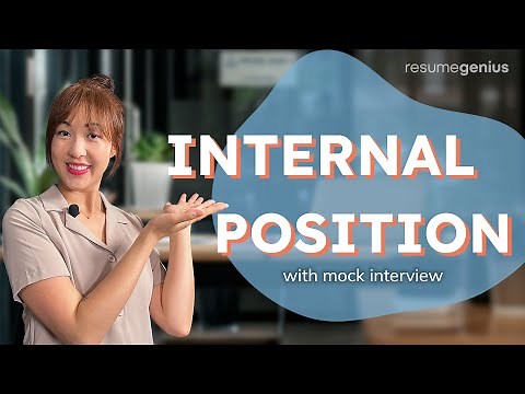 How to Apply for an Internal Position: Cover Letter, Resume, and Interview Tips