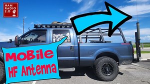 HF Ham Radio in my F-250 | Tarheel Screwdriver Antenna