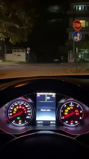 Mercedes C Class W205 Intelligent Adaptive LED startup