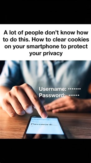2.1K views | A lot of people don't know how to do this. How to clear cookies on your smartphone to protect your privacy | Useful Tips | Facebook