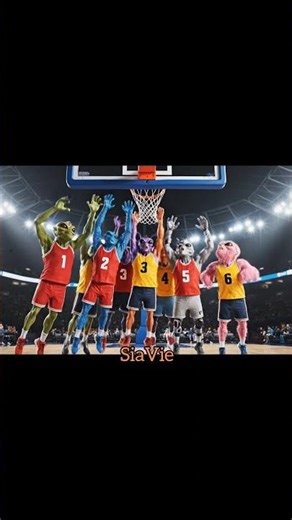 Aliens Tried Basketball And THIS Happened?! 👽🏀 #Shorts