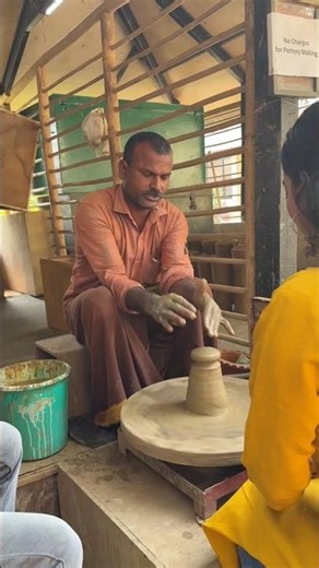 Pottery Crafting Demonstration by Skilled Artisan #shorts