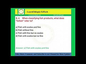 Meat, Poultry & Fish Processing Technology | Model Exit Exam Questions for Food Science & P/T