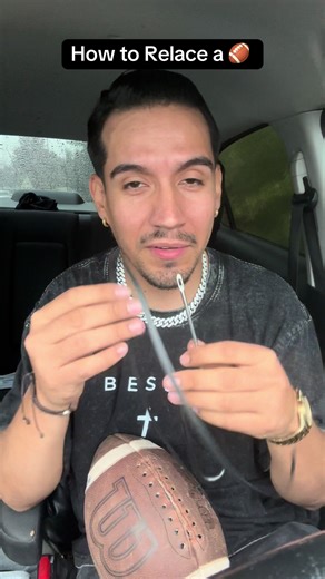 How to Relace a 🏈 Fixing a flat football