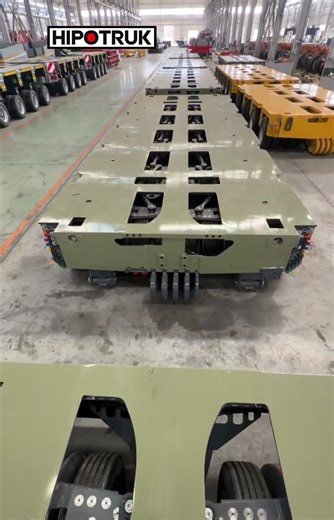 HIPOTRUK Hydraulic Modular Trailer Assembly Line. #HeavyHaul #hydraulicmodular trailer