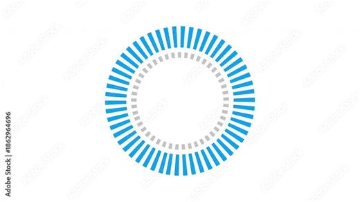 10 second modern countdown animation