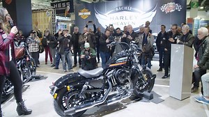 9.8K views · 50 reactions | It was great to unveal yesterday the two brand-new bikes from the Harley-Davidson Sportster-series at Swiss-Moto. Check out the world premier here! Or even better - come and visit us at the Harley-Davidson booth! | Harley-Davidson Switzerland | Facebook