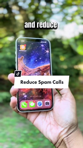 Here’s how you can block annoying spam calls on your iPhone. 📲#iphonetipsandtricks #techtok #learnontiktok #lifehack
