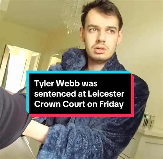 Tyler Webb was sentenced at Leicester Crown Court on Friday #uknews #news #unitedkingdom #crimestory #policeofficer
