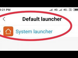 What is System launcher || How Work This Features And Use in Android