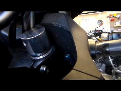 NC700X Motorcycle Fork Extension Install