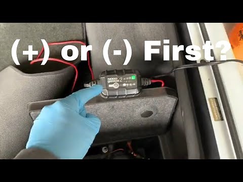 How To Disconnect A Battery Tender - depends on if your car is negative or positive ground