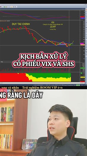 Kịch bản xử lý cổ phiếu VIX và SHS #chungkhoan #cophhieu #duytaichinh