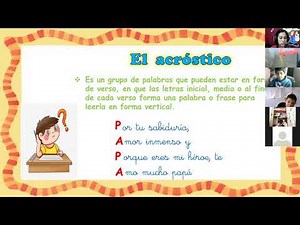El acróstico