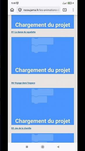 Visite le site rocoujama.fr: #scratch #college #programmer