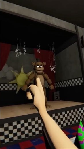 Ben 10's new alien vs. Freddy from FNAF in VR #vr #fnaf #bonelab