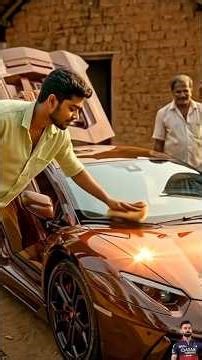 “RCB fan builds his dream car out of wood!”❤️