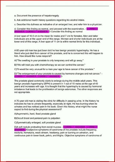 Advanced Health Assessment Exam 2 Latest Update Actual Exam video