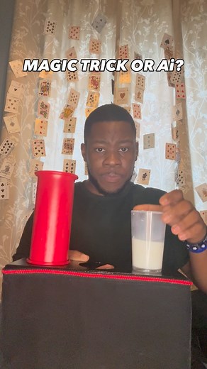 9 comments | I’m milking it now…. #magictrick #magic #ai #magician | tksmagic | Facebook