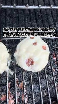 A venison burger recipe you NEED to try! #venison #burger #recipes #burgerrecipe #deerhunting