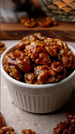 Candied walnuts