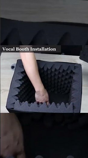 Portable Sound Recording Vocal Booth Box