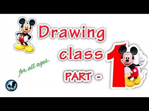 Online drawing class part - 1/ how to draw a basic drawing/Drawing class in Tamil/ Chandru