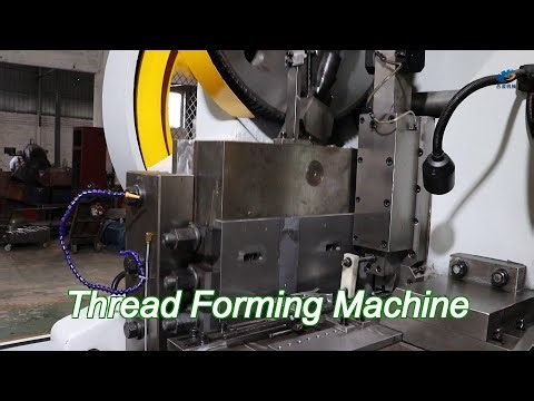 heavy duty automatic thread rolling machine , industrial thread cutting machine