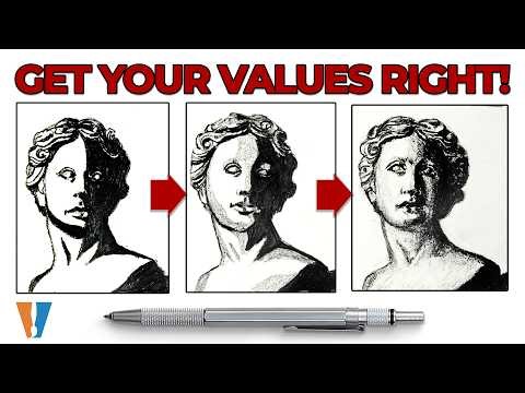 Value Drawing Exercise - Match Those Values!