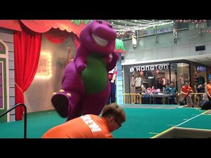 Barney's Live on stage