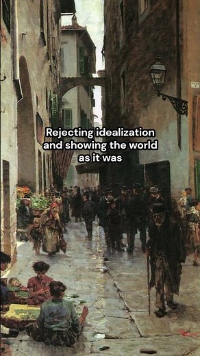 Realism was a protest against the art establishment and the elite #arthistory #art #paintings