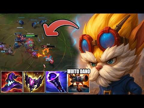 Como Jogar de Heimerdinger TOP Contra Kled | DarkTany