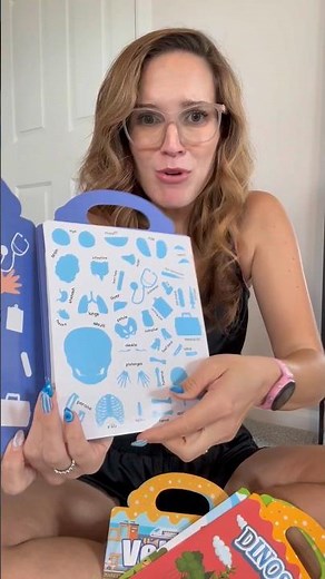 These reusable sticker books are SUCH a fun screen-free activity for kids!