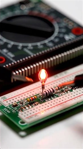 1.50 volt LED bulb can be lit using 220 volts and 100 k resistance.