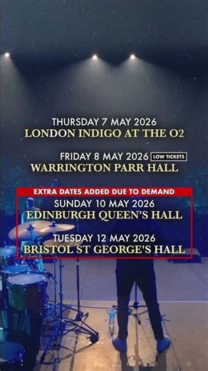 More UK dates added to 2026 Tour