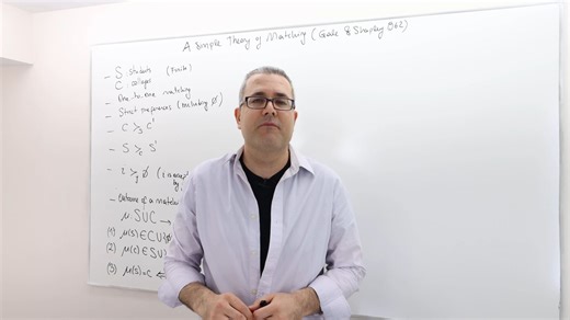 (AGT7E2) [Game Theory] A Simple Theory of Matching:Gale and Shapley's One-to-One