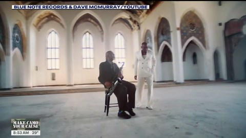 Saxophonist Dave McMurray performs live at Third Man Records